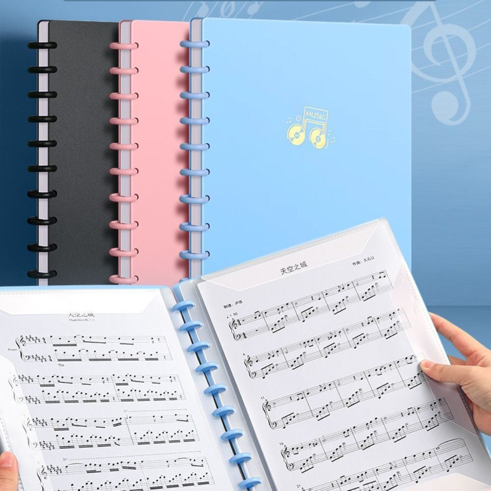 Document Scanner Portable - New Plastic Music Score Folder Transparent