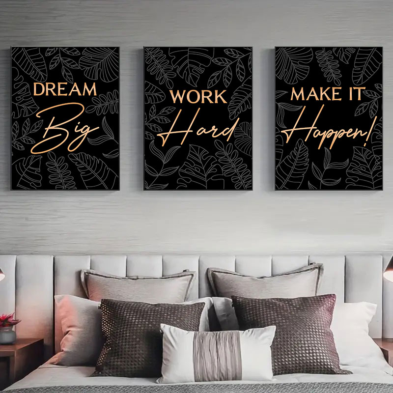 Modern Inspirational Quotes Ca - Home Office Room Inspiration 评论和价格