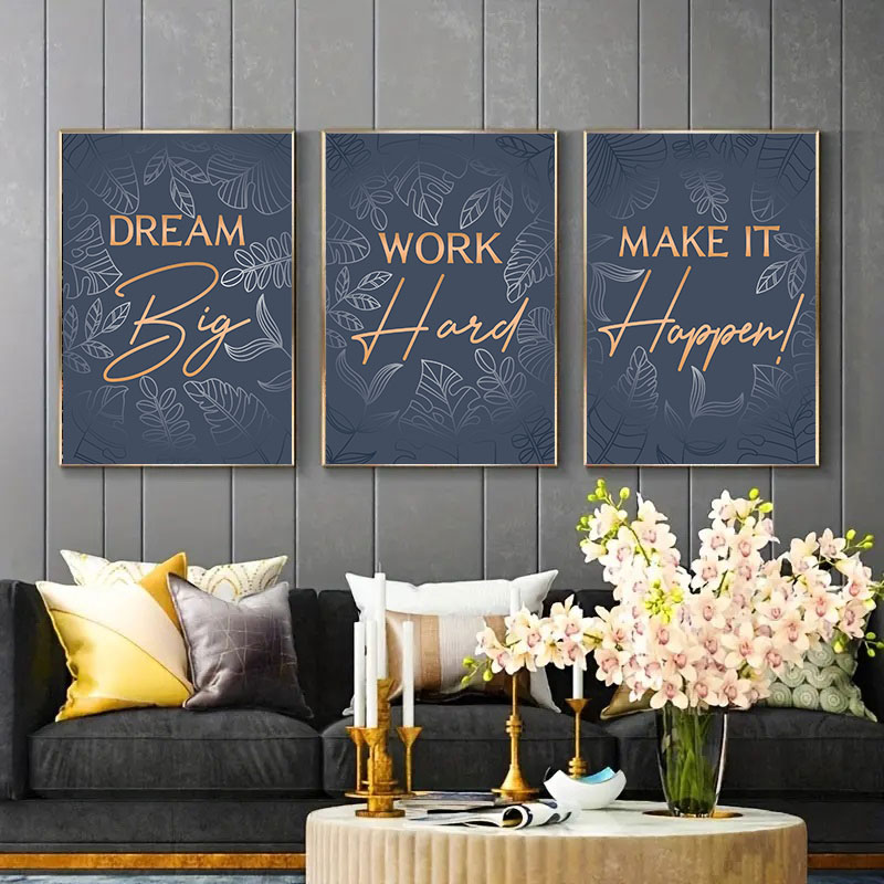 Modern Inspirational Quotes Ca - Home Office Room Inspiration 评论和价格