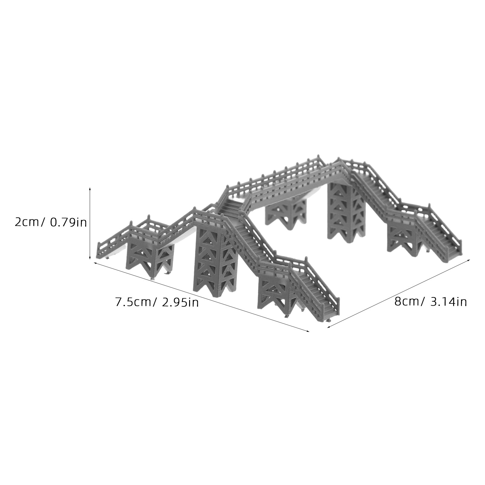Mini Footbridge Plastic for Tr - Home Office Layout 评论和价格