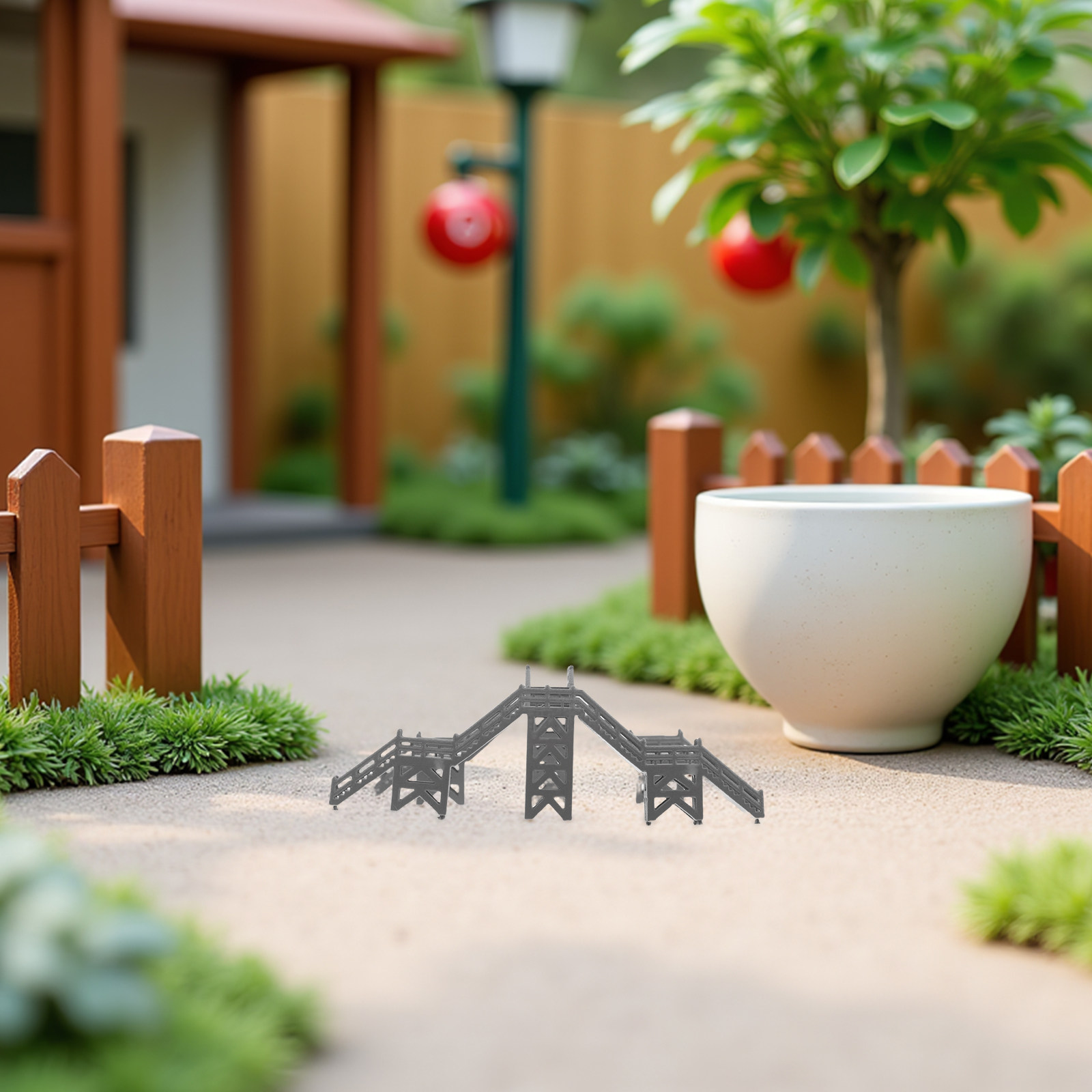 Mini Footbridge Plastic for Tr - Home Office Layout 评论和价格