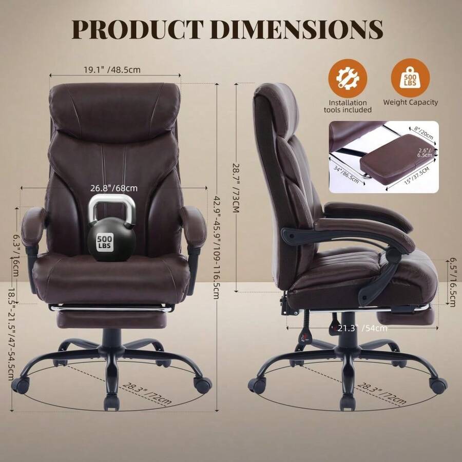 Office Chair, High Back Comput - Ergonomic Office Chair 评论和价格