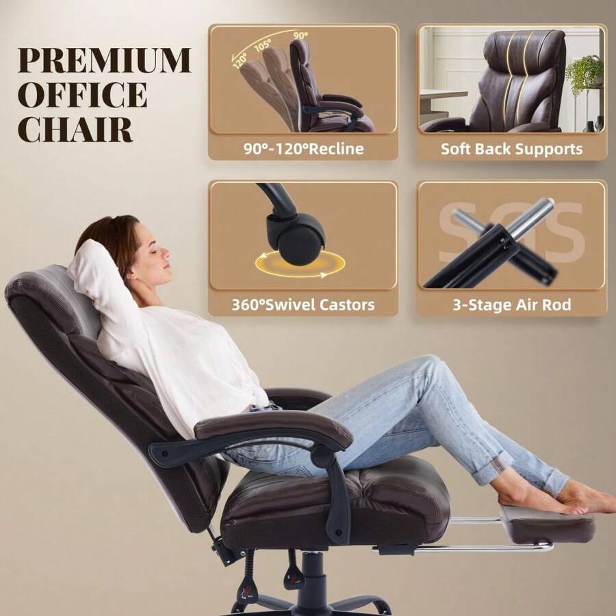 Office Chair, High Back Comput - Ergonomic Office Chair 评论和价格